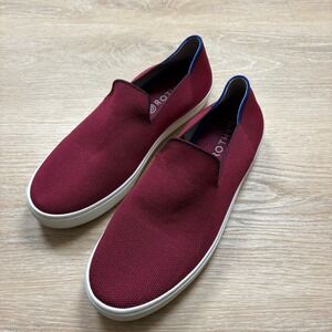 Rothy's‎ Slip On Knit Sneaker Women's 11 Color Maroon